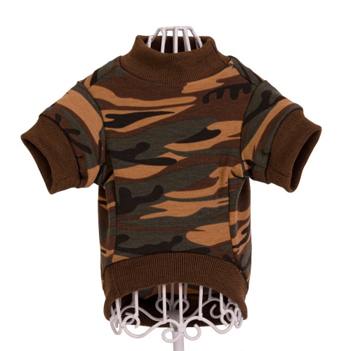 Brown Camo Dog Sweatshirt